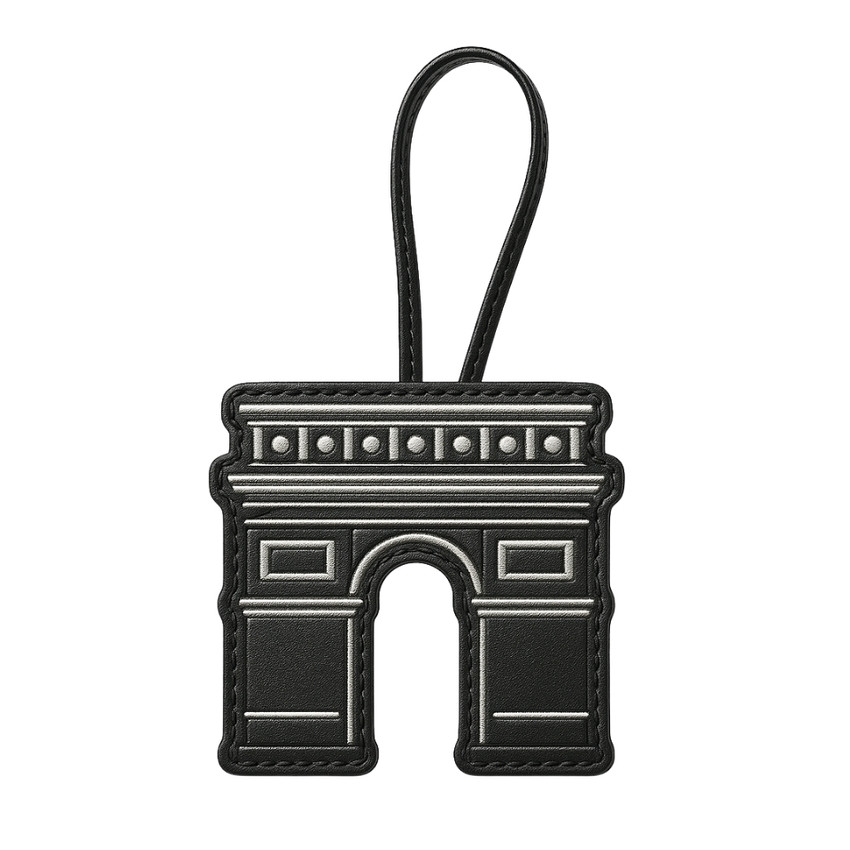 Leather Purse Charm – Paris Souvenirs for Global Buyers